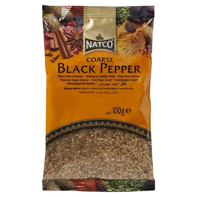 Natco Black Pepper Coarse 100g - gallery image 1