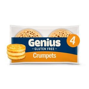 Genius 4 x Gluten Free Crumpets