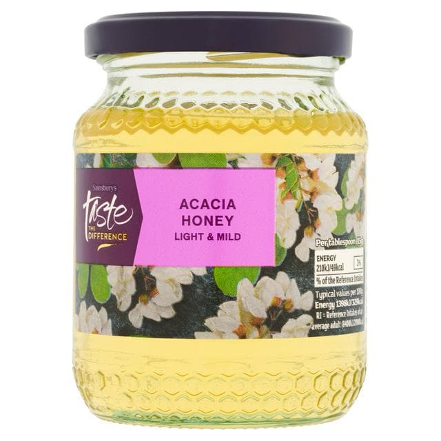 Sainsbury's Acacia Honey, Taste the Difference 340g - gallery image 1