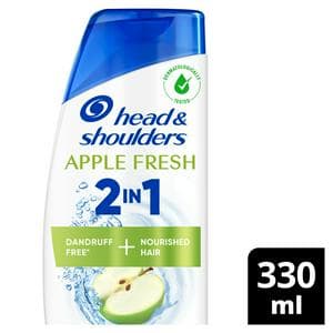 Head & Shoulders Apple Fresh 2in1 Anti Dandruff Shampoo 330ml