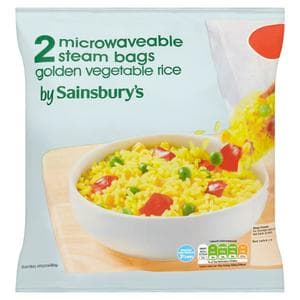 Sainsbury's Golden Vegetable Rice 380g