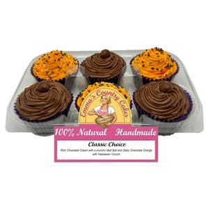 Emma's Country Cakes Classic Choice Cupcakes x6