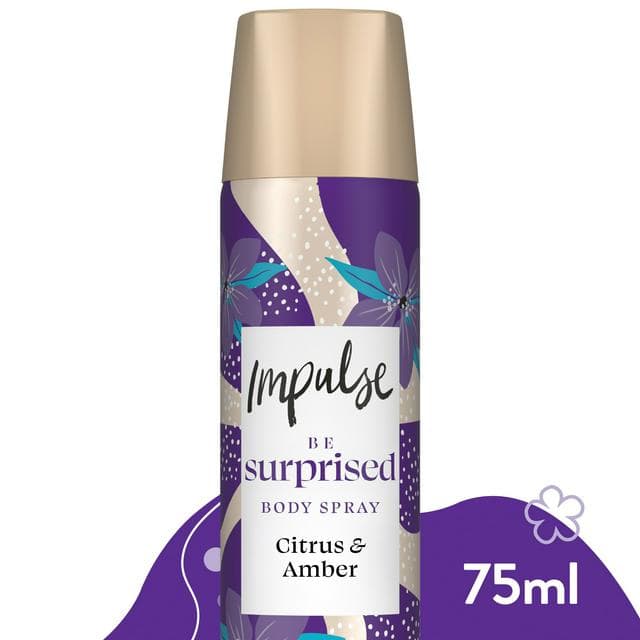 Impulse Bodyspray Deodorant, Be Suprised 75ml - gallery image 1