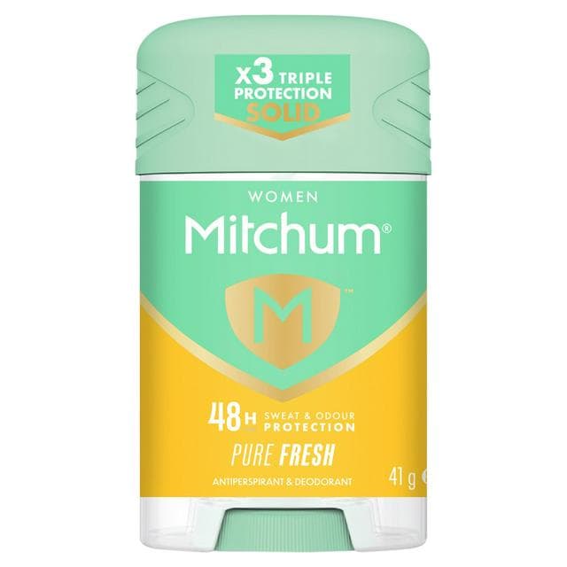 Mitchum Women Triple Odor Defense 48hr Protection Pure Fresh Anti-Perspirant & Deodorant 41g - gallery image 1