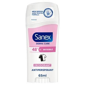 Sanex Derma Care Invisible 48 Hour Antiperspirant Stick Deodorant 65ml
