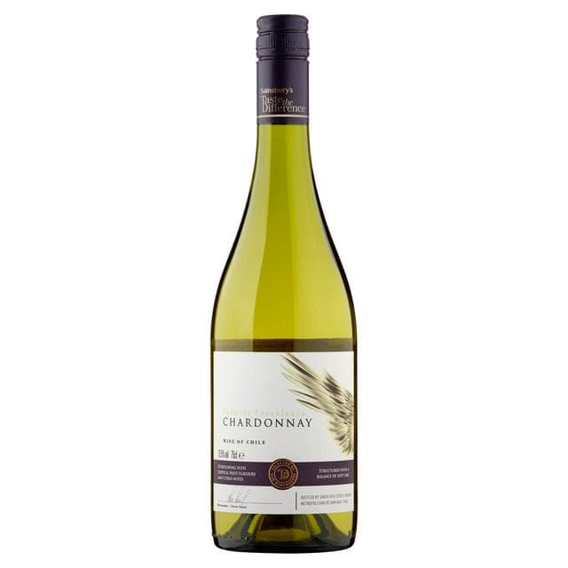 Sainsbury's Chilean Chardonnay White Wine, Taste the Difference 75cl - gallery image 1