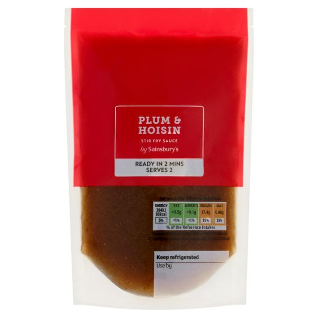 Sainsbury's Plum & Hoisin Stir Fry Sauce 175g - gallery image 1