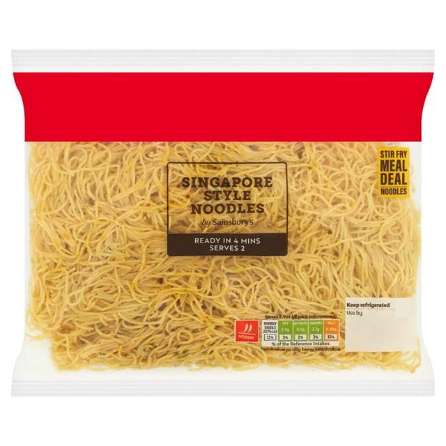 Sainsbury's Singapore Style Noodles 300g - gallery image 1