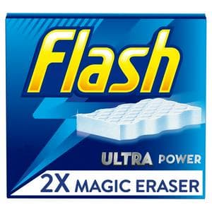 Flash Magic Eraser Extra Power Cleaner x2