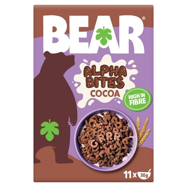 BEAR Alphabites Cocoa Cereal 350g - gallery image 1