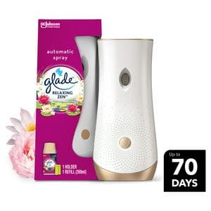 Glade Automatic Spray Holder & Refill Air Freshener Sandalwood & Jasmine 269ml