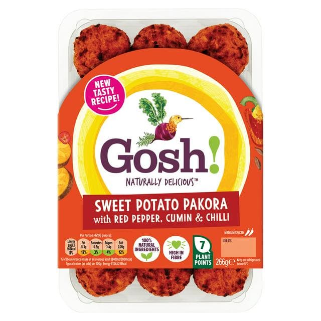 Gosh! Great Food Sweet Potato Pakora 266g - gallery image 1