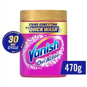 Vanish Gold Oxi Action 450g Laundry Stain Remover Powder Colour