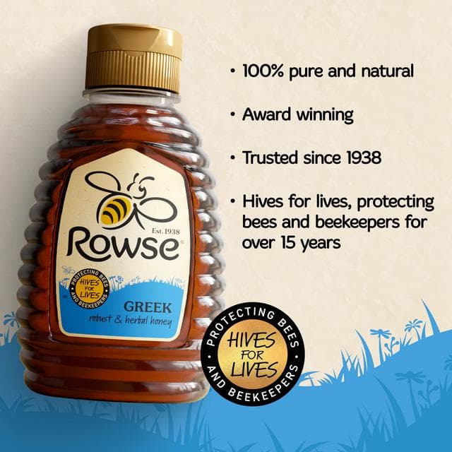 Rowse Greek Squeezy Honey 250g - gallery image 2