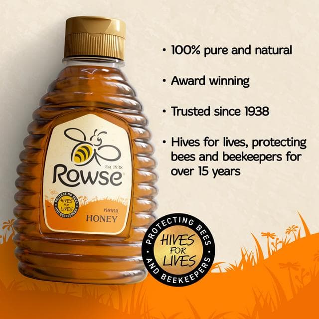 Rowse Original Squeezy Honey 250g - gallery image 2