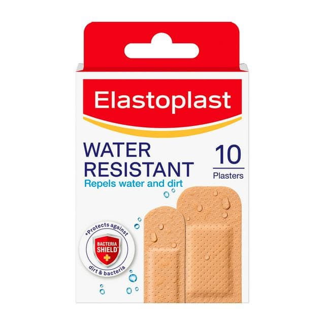 Elastoplast Water Resistant Plasters x10 - gallery image 1