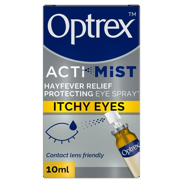 Optrex Actimist Double Action Eye Spray for Itchy & Watery Eyes 10ml - gallery image 1