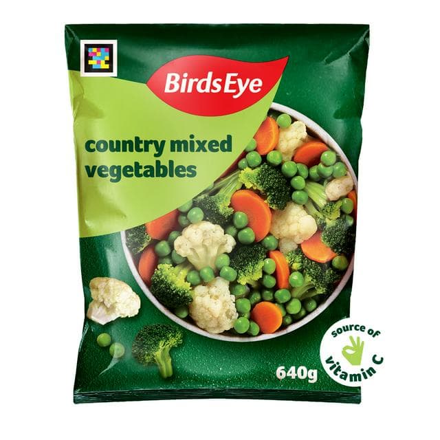 Birds Eye Country Mixed Vegetables 640g - gallery image 1