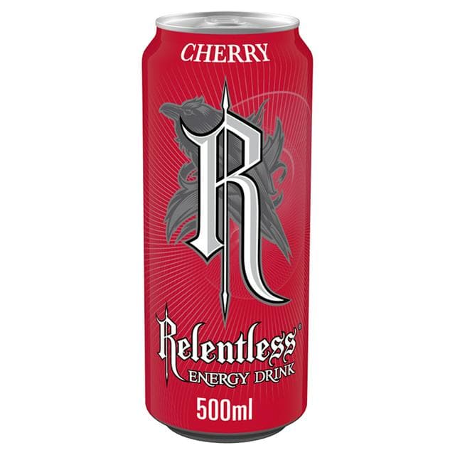 Relentless Cherry Energy Drink 500ml - gallery image 1