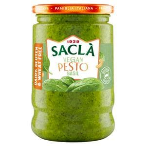 Sacla' Vegan Basil Pesto 190g