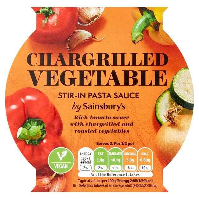 Sainsbury's Stir In Chargrilled Vegetable Pasta Sauce 150g - gallery image 1