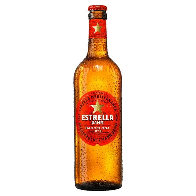 Estrella Damm Lager Spanish Beer Bottle 660ml - gallery image 1