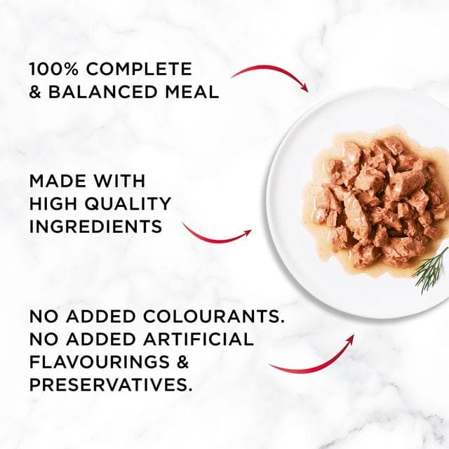 Gourmet Mon Petit Fish Variety Tuna, Salmon & Trout Wet Cat Food 6 x 50g - gallery image 3