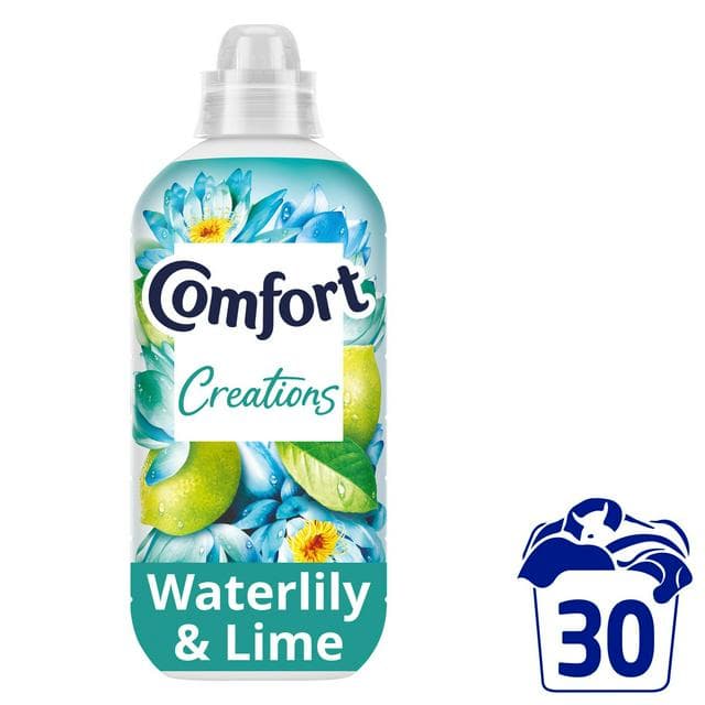 Comfort Creations Fabric Conditioner Waterlily & Lime 30 Washes 900ml - gallery image 1