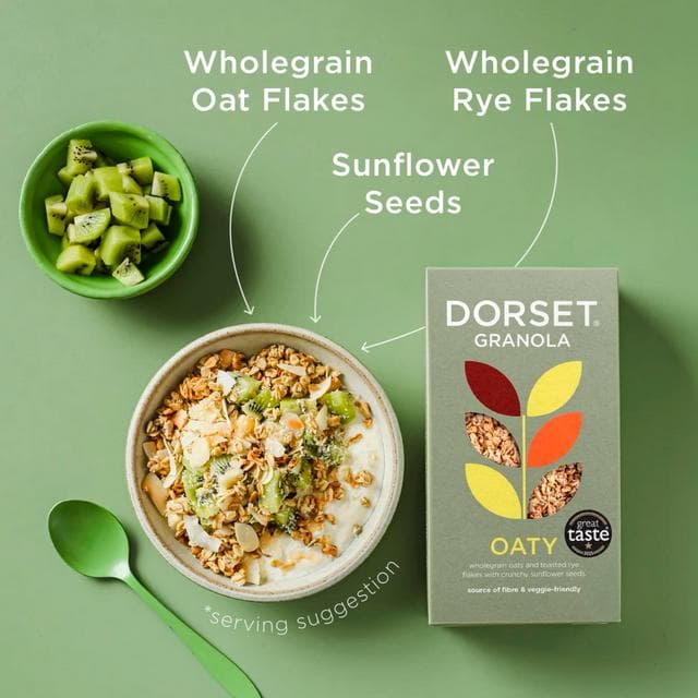 Dorset Cereals Oat Granola Breakfast Cereal 500g - gallery image 3