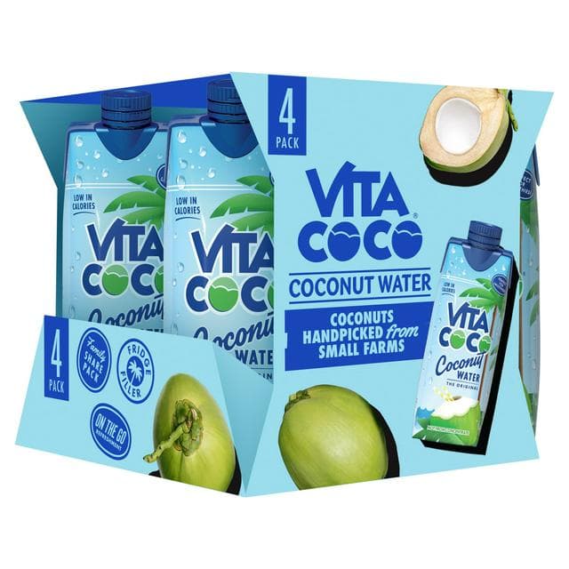 Vita Coco 4 x 330ml The Original Coconut Water - gallery image 1