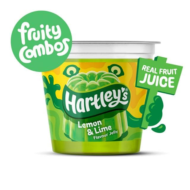 Hartley's 125g Fruit Combos Lemon & Lime Flavour Jelly Pot - gallery image 1