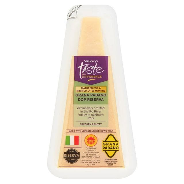 Sainsbury's Grana Padano Riserva Cheese, Taste the Difference 150g - gallery image 1
