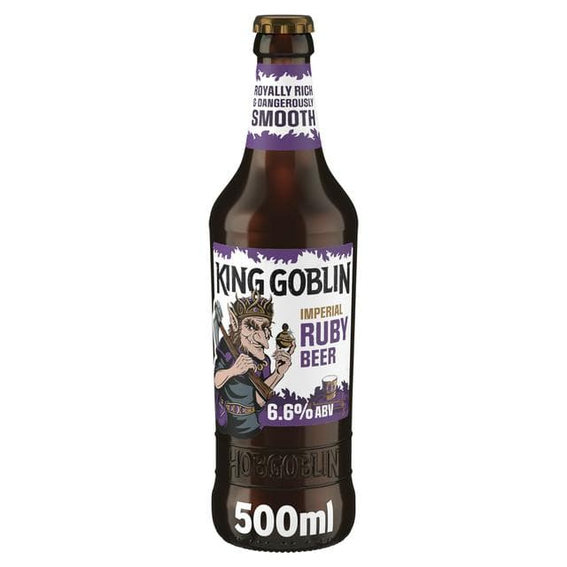King Goblin Ruby Ale Beer Bottle 500ml - gallery image 1
