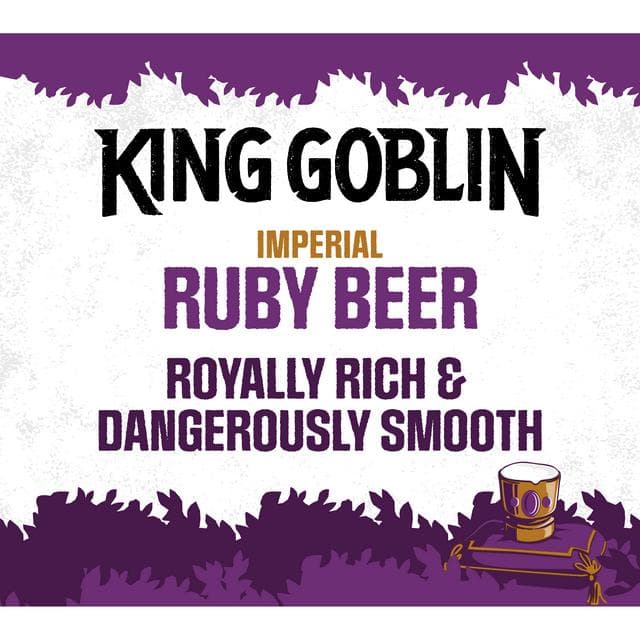 King Goblin Ruby Ale Beer Bottle 500ml - gallery image 3