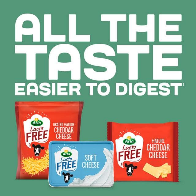 Arla Lactofree Mature Cheddar Cheese 200g - gallery image 2