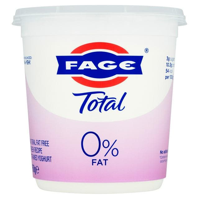 FAGE Total 0% Fat Natural Fat Free Greek Recipe Strained Yoghurt 950g - gallery image 1