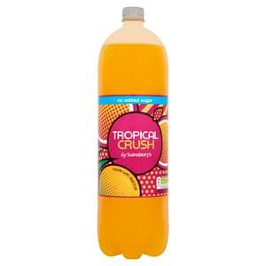 Sainsbury's No Added Sugar Tropical Crush Drink 2L
