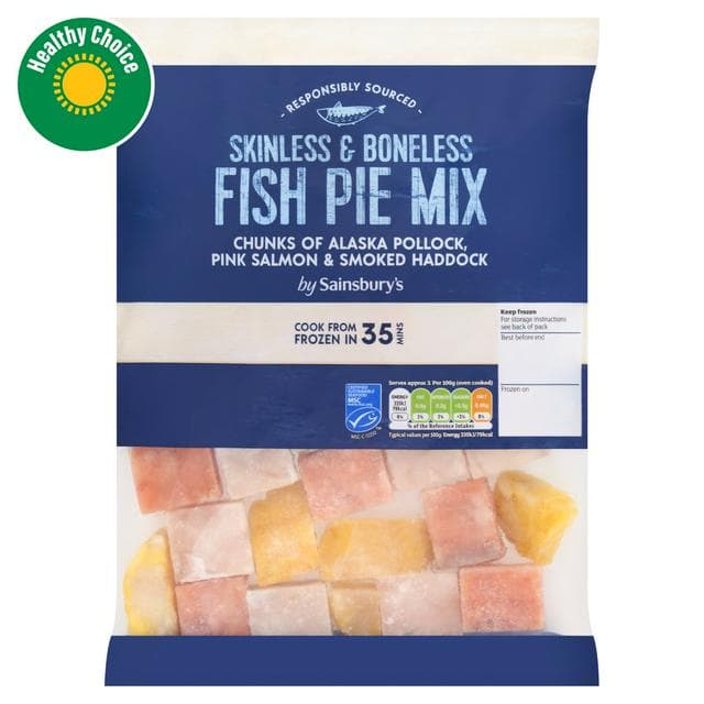 Sainsbury's Fish Pie Mix 350g - gallery image 1
