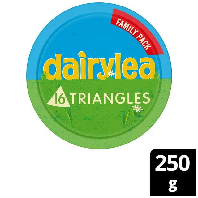 Dairylea 16 x Triangles Multipack Cheese Spread 250g - gallery image 1