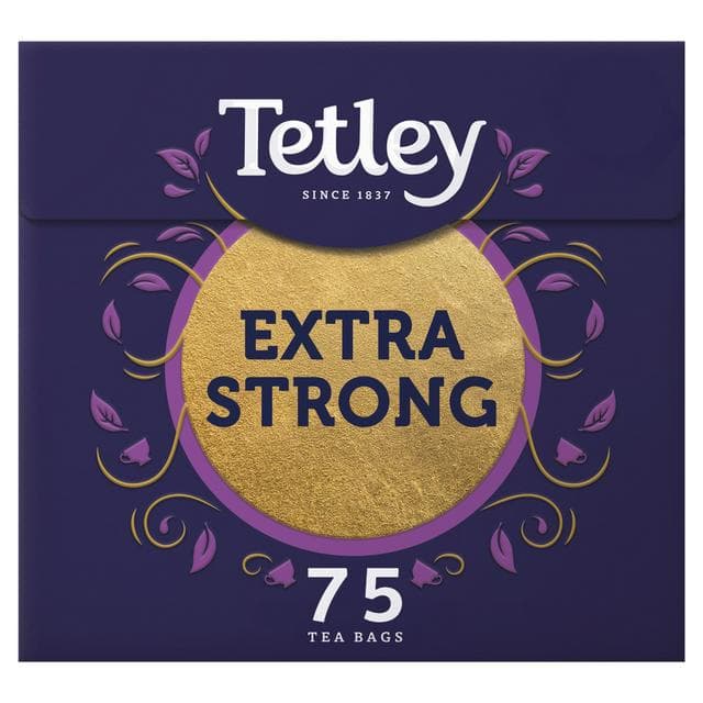 Tetley Extra Strong Tea Bags x75 - gallery image 1