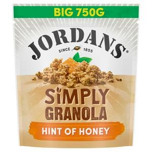Jordans Simply Granola with a Hint of Honey Breakfast Cereal 750g
