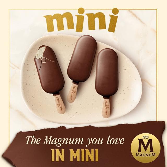 Magnum Mini Classic 6 x 55ml Ice Cream Sticks - gallery image 5