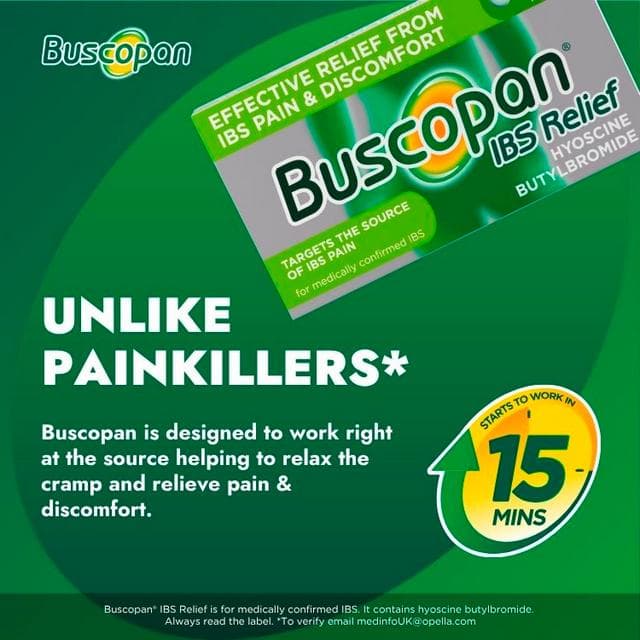 Buscopan IBS Pain Relief Tablets x40 - gallery image 4
