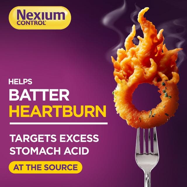 Nexium 14 x Control Heartburn & Acid Reflux Relief Tablets - gallery image 2