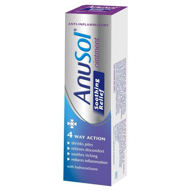 Anusol Soothing Relief Ointment for Haemorrhoids & Piles Treatment 15g - gallery image 1