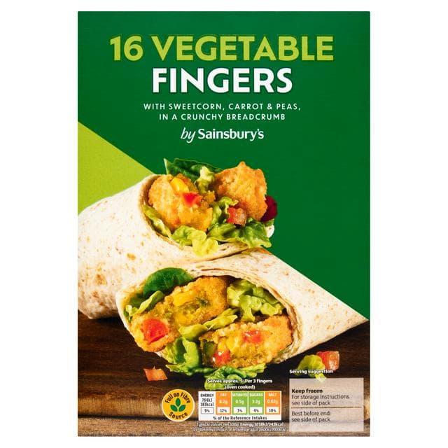 Plant Pioneers Vegetable Fingers x16 452g - gallery image 1