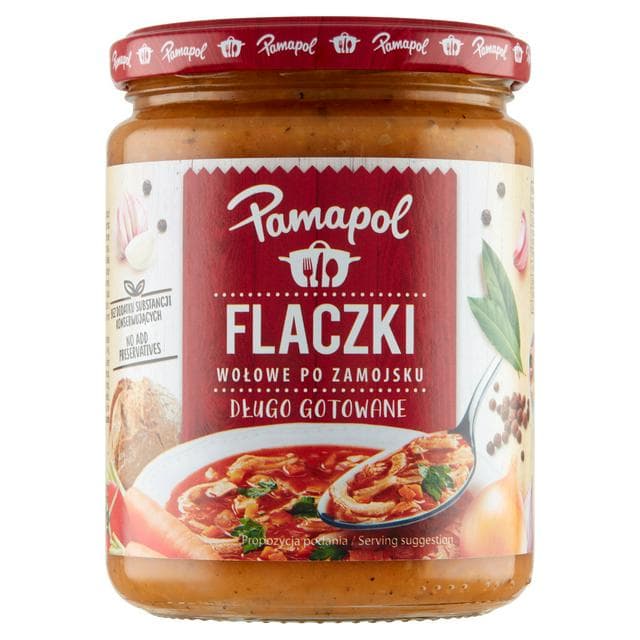 Pamapol Flaczki (Beef Tripe) 500g - gallery image 1