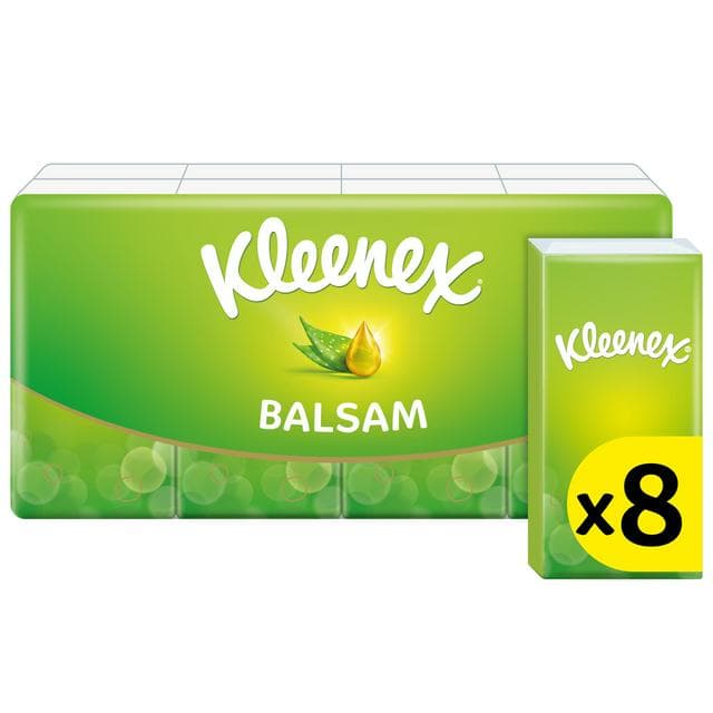 Kleenex 8 x 9 Sheets Balsam Pocket Tissues - gallery image 1