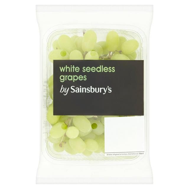 Sainsbury's White Seedless Grapes 700g - gallery image 1