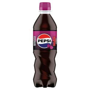 Pepsi Max Cherry No Sugar Cola Bottle 500ml